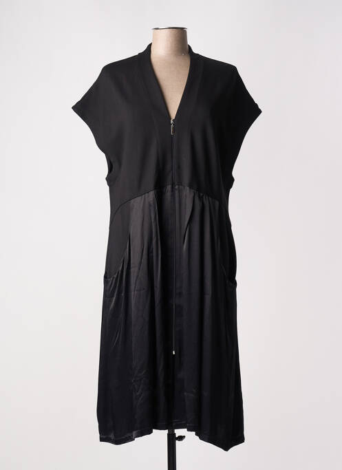 Robe mi-longue noir KOKOMARINA pour femme