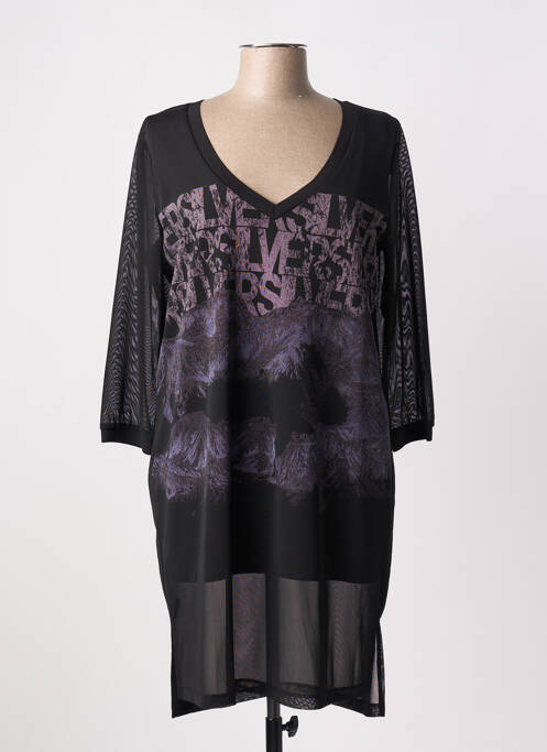 Tunique manches longues noir SPORTALM pour femme