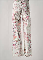 Pantalon droit blanc RAFFAELLO ROSSI pour femme seconde vue