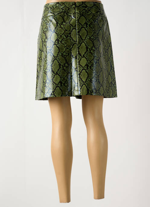 Jupe courte coupe évasée vert KING LOUIE femme