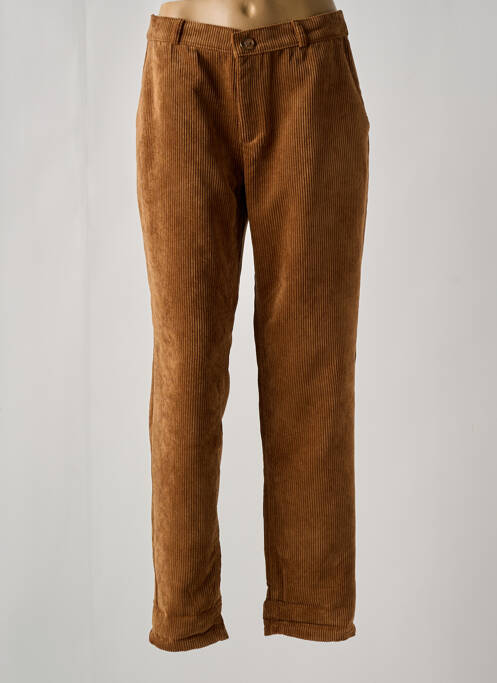 Pantalon chino marron PARAMITA pour femme