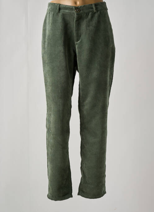Pantalon chino vert PARAMITA pour femme