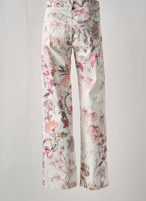 Pantalon droit blanc RAFFAELLO ROSSI pour femme