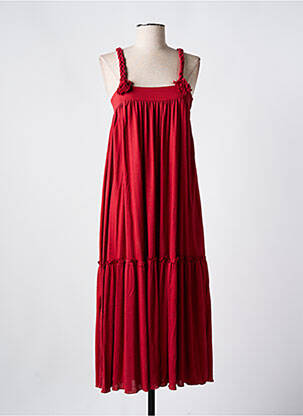 Robe mi-longue sans manche sans manche rouge SEE BY CHLOÉ femme