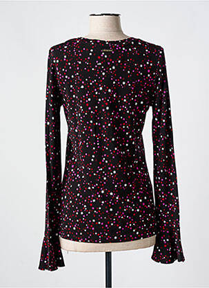 T-shirt imprimé fantaisie manches longues noir MICHAEL KORS femme
