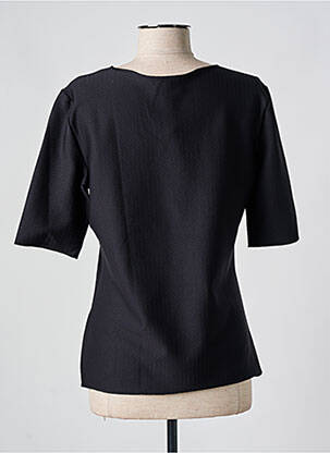 T-shirt stretch manches courtes noir EMPORIO ARMANI femme