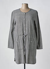 Robe courte gris NICE THINGS pour femme seconde vue