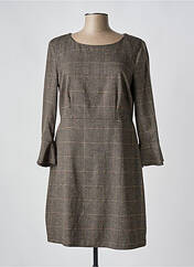 Robe courte marron LIU  JO pour femme seconde vue