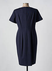 Robe mi-longue bleu LUISA CERANO pour femme seconde vue