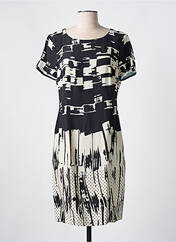 Robe mi-longue noir LUISA CERANO pour femme seconde vue