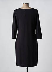 Robe mi-longue noir LUISA CERANO pour femme seconde vue