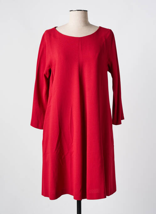 Robe mi-longue manches longues manches longues rouge MAX MARA femme