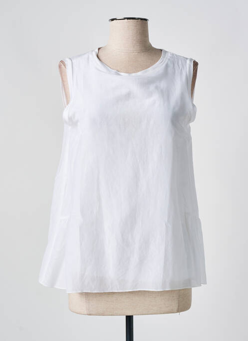 Débardeur blanc LUISA CERANO pour femme