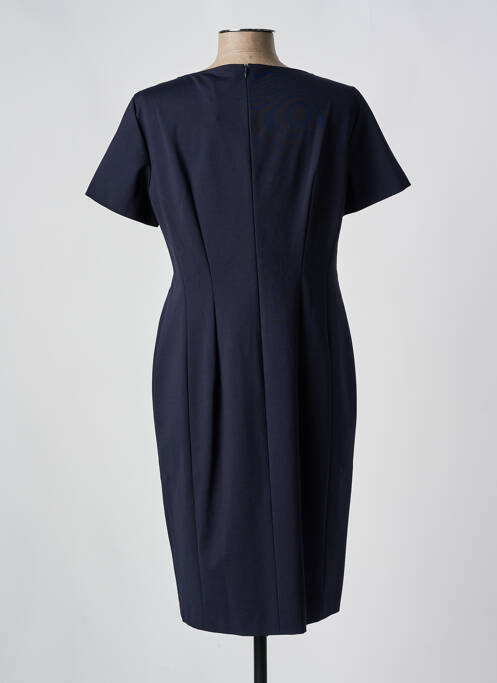Robe mi-longue bleu LUISA CERANO pour femme