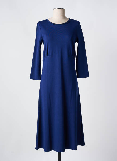 Robe mi-longue bleu MAX MARA pour femme