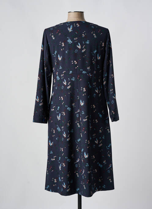 Robe mi-longue bleu MAX MARA femme
