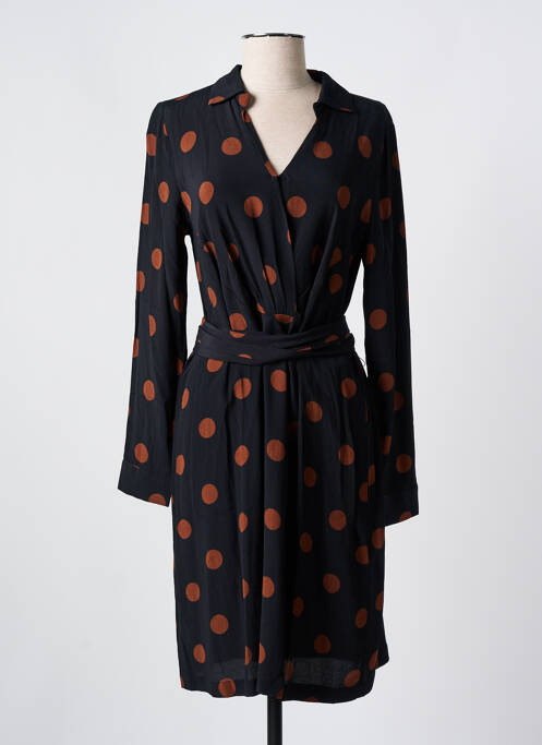 Robe mi-longue noir NICE THINGS pour femme