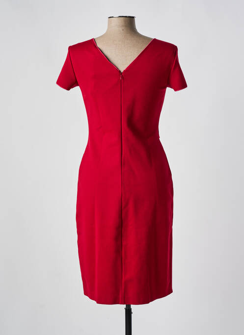 Robe mi-longue rouge EMPORIO ARMANI pour femme