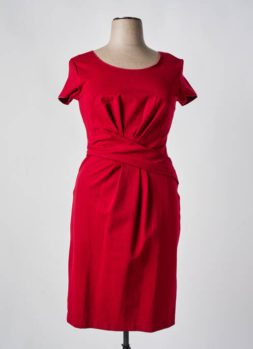 Robe mi-longue rouge EMPORIO ARMANI pour femme