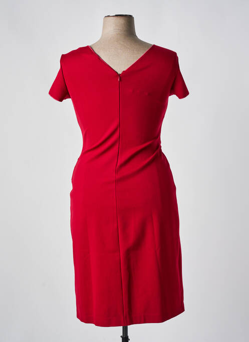 Robe mi-longue rouge EMPORIO ARMANI pour femme