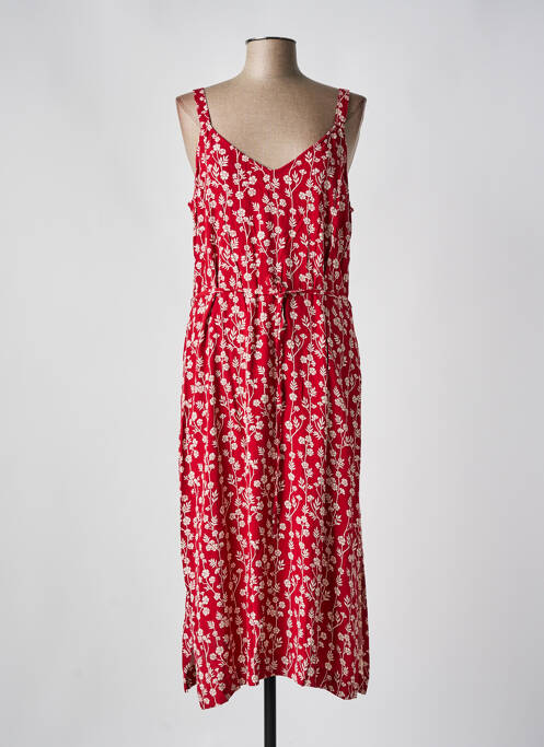 Robe mi-longue rouge NICE THINGS pour femme