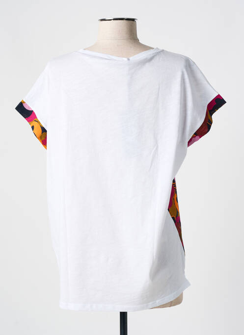 T-shirt orange LUISA CERANO pour femme