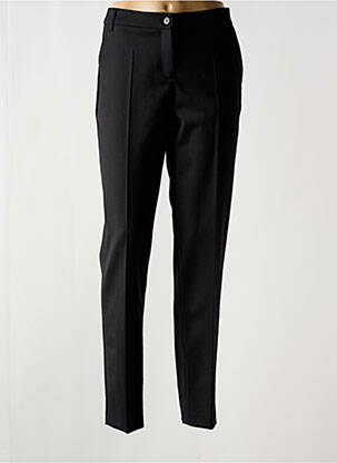 Pantalon slim tissage popeline taille normale noir EMPORIO ARMANI femme