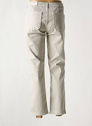 Pantalon droit stretch taille normale gris SUD EXPRESS femme