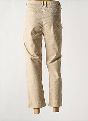 Pantalon 7/8 stretch taille normale beige MAYJUNE femme