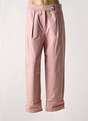 Pantalon droit stretch taille normale rose KENZO femme