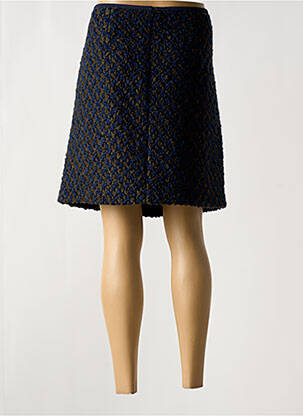 Jupe courte poches bleu LUISA CERANO femme