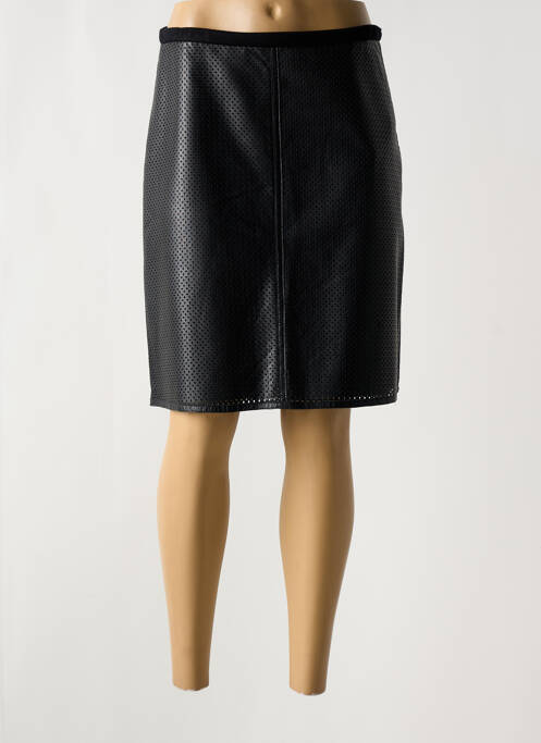 Jupe mi-longue taille normale noir MAX MARA femme