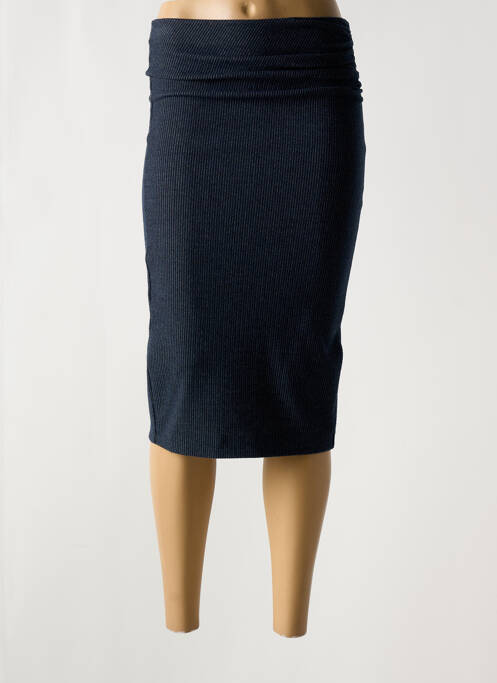 Jupe mi-longue taille normale bleu MAX MARA femme