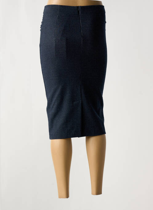 Jupe mi-longue taille normale bleu MAX MARA femme