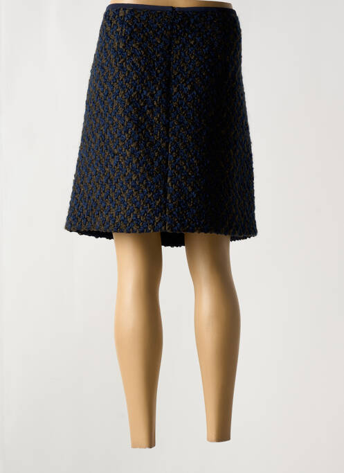 Jupe courte bleu LUISA CERANO pour femme