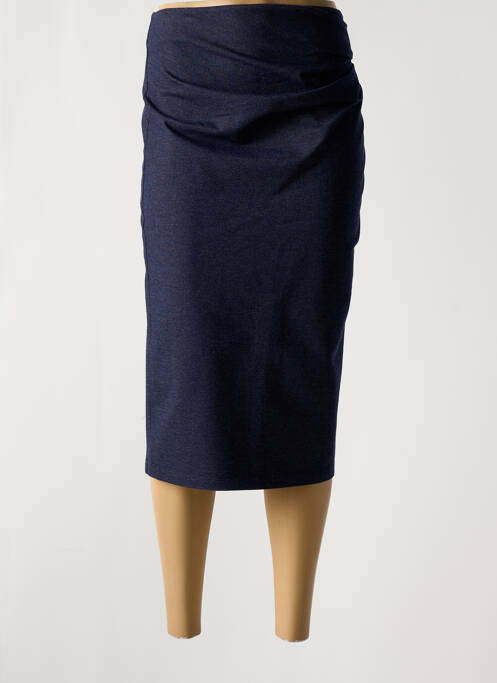 Jupe mi-longue bleu MAX MARA pour femme