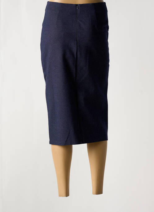 Jupe mi-longue bleu MAX MARA pour femme