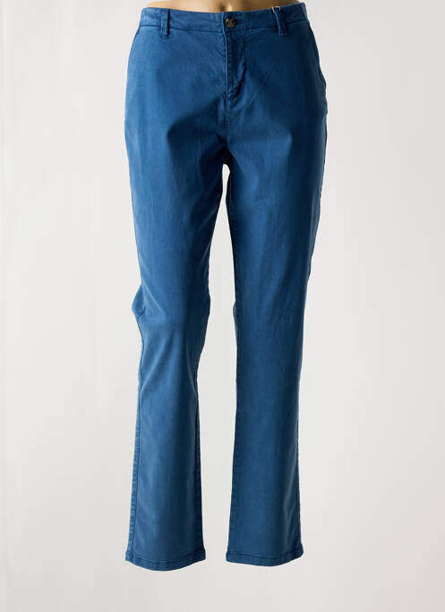 Pantalon chino bleu NICE THINGS pour femme