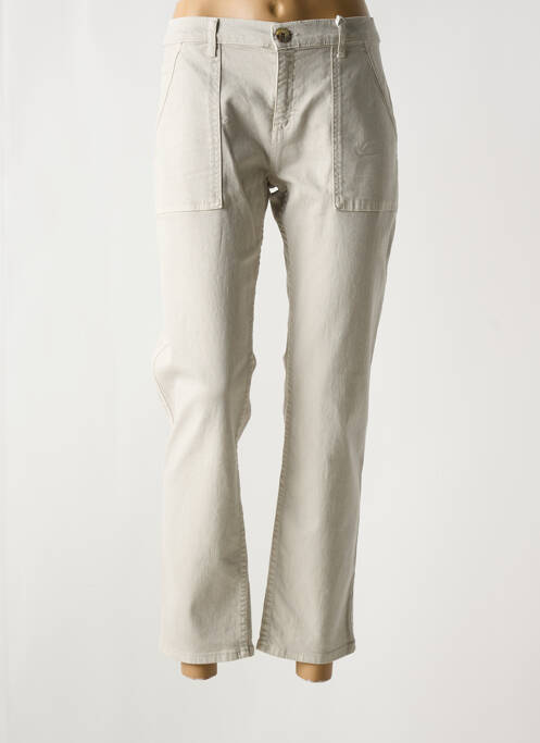 Pantalon droit gris SUD EXPRESS pour femme
