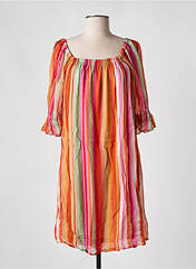 Robe courte rouge CREAM pour femme seconde vue