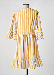 Robe mi-longue jaune MOLLY BRACKEN pour femme seconde vue