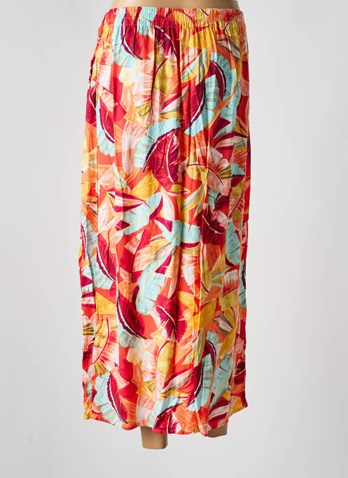 Jupe mi-longue rouge GARCIA pour femme