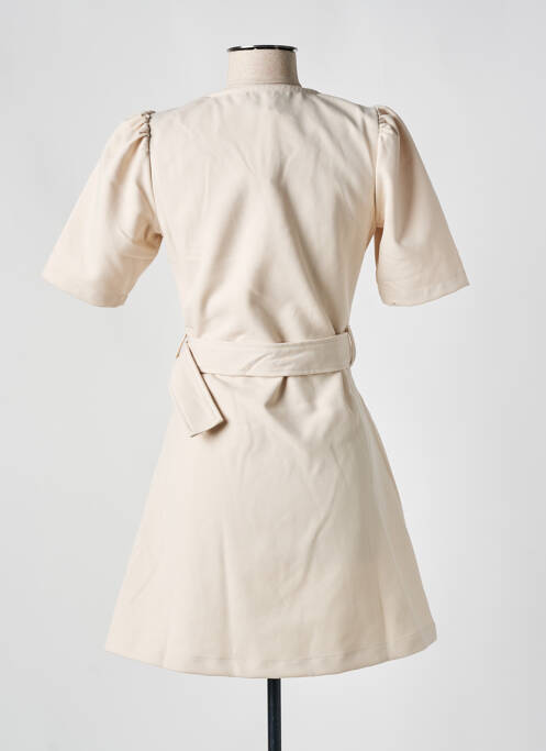 Robe courte beige MOLLY BRACKEN pour femme