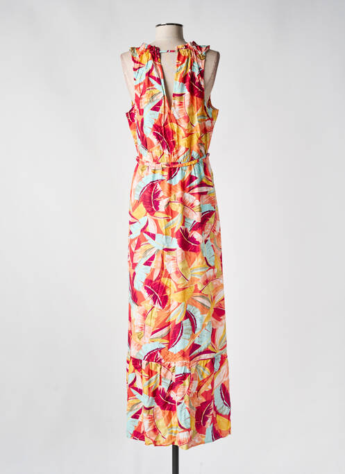 Robe longue orange GARCIA pour femme