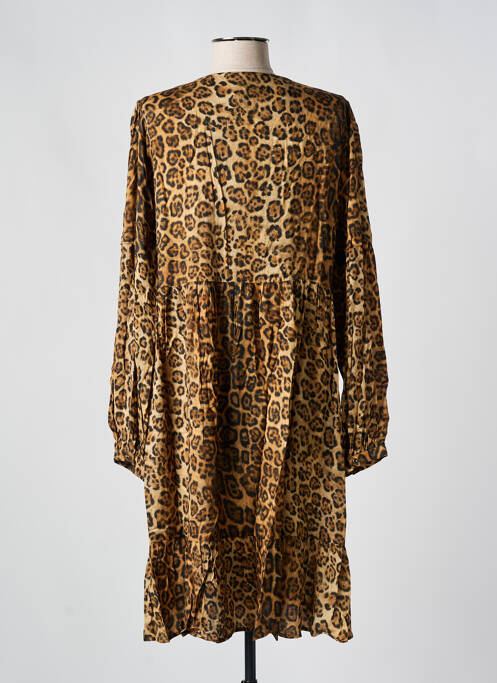 Robe mi-longue marron EVA KAYAN pour femme