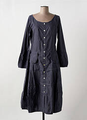 Robe mi-longue gris NID D'ABEILLE pour femme seconde vue