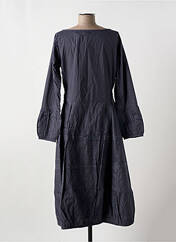 Robe mi-longue gris NID D'ABEILLE pour femme seconde vue