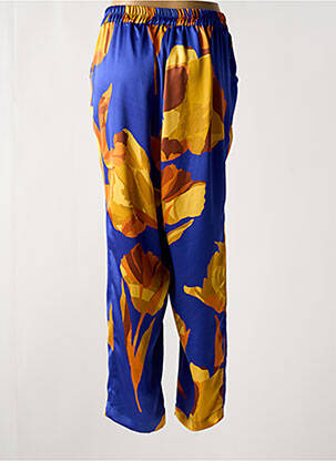 Pantalon large poches taille normale bleu JEAN MARC PHILIPPE femme
