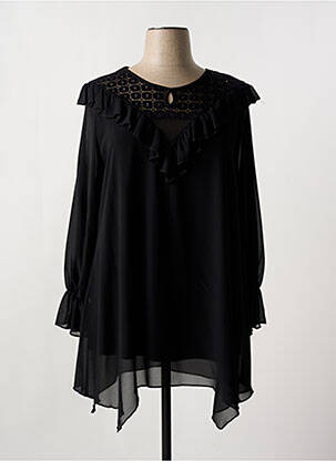 Blouse noir 2W PARIS pour femme
