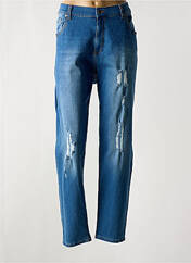 Jeans coupe droite bleu JEAN MARC PHILIPPE pour femme seconde vue